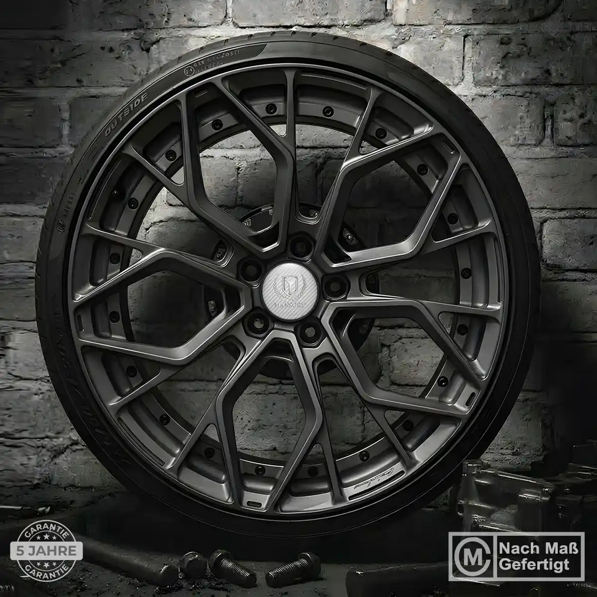 Mansory Nabendeckel Aufkleber Hohe Qualität