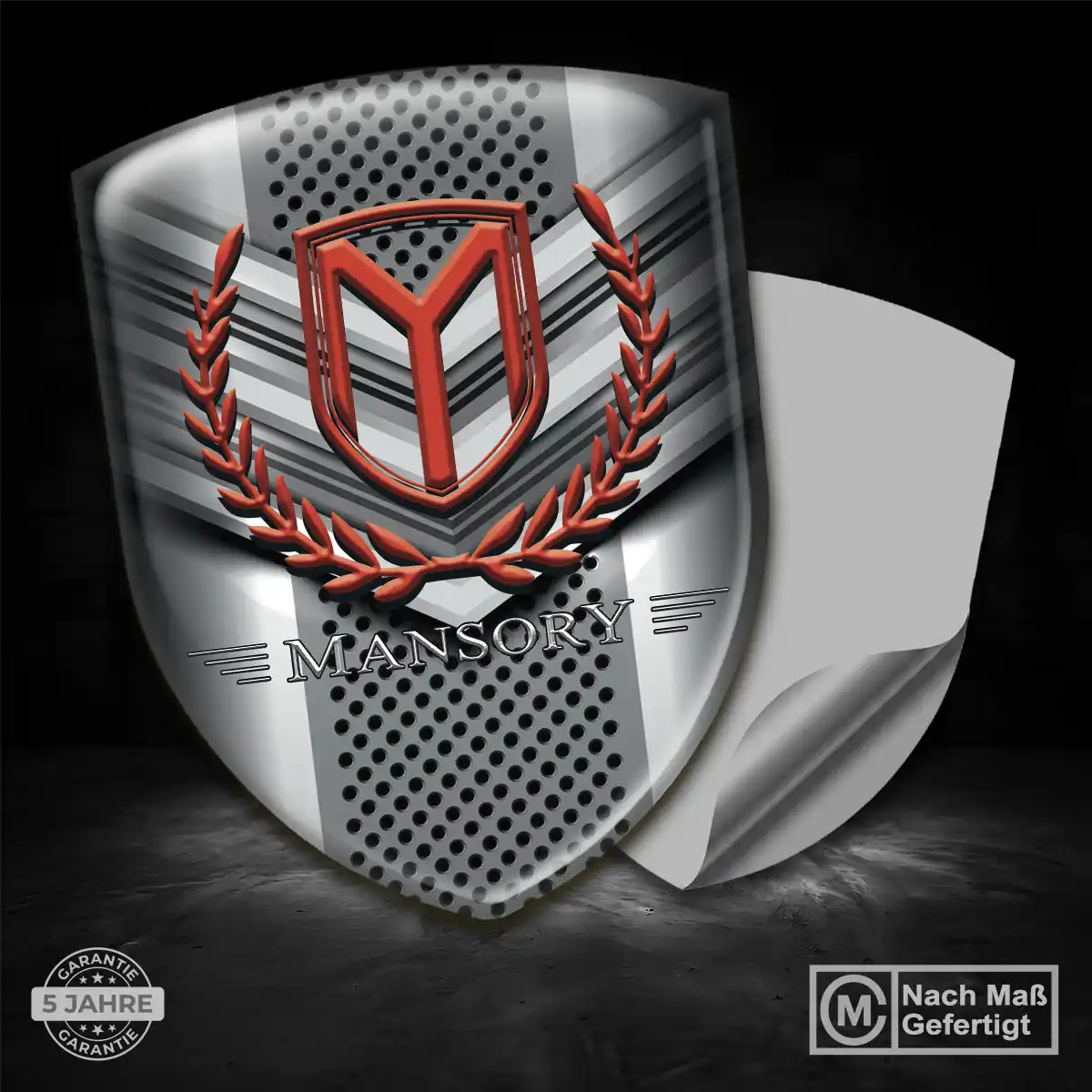 Mansory Silikon Aufkleber Auto Exterieurdesign