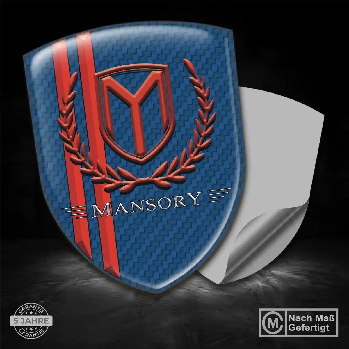 Mansory Silikon Aufkleber Auto Luxus-Edition