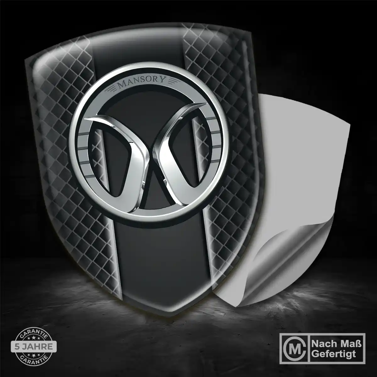 Mansory Silikon Aufkleber Elegantes Design