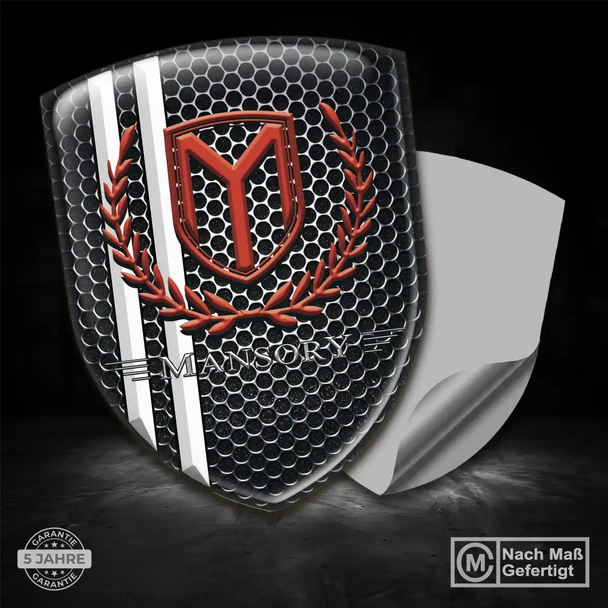 Mansory Silikon Aufkleber Embleme Auto Premiumqualität