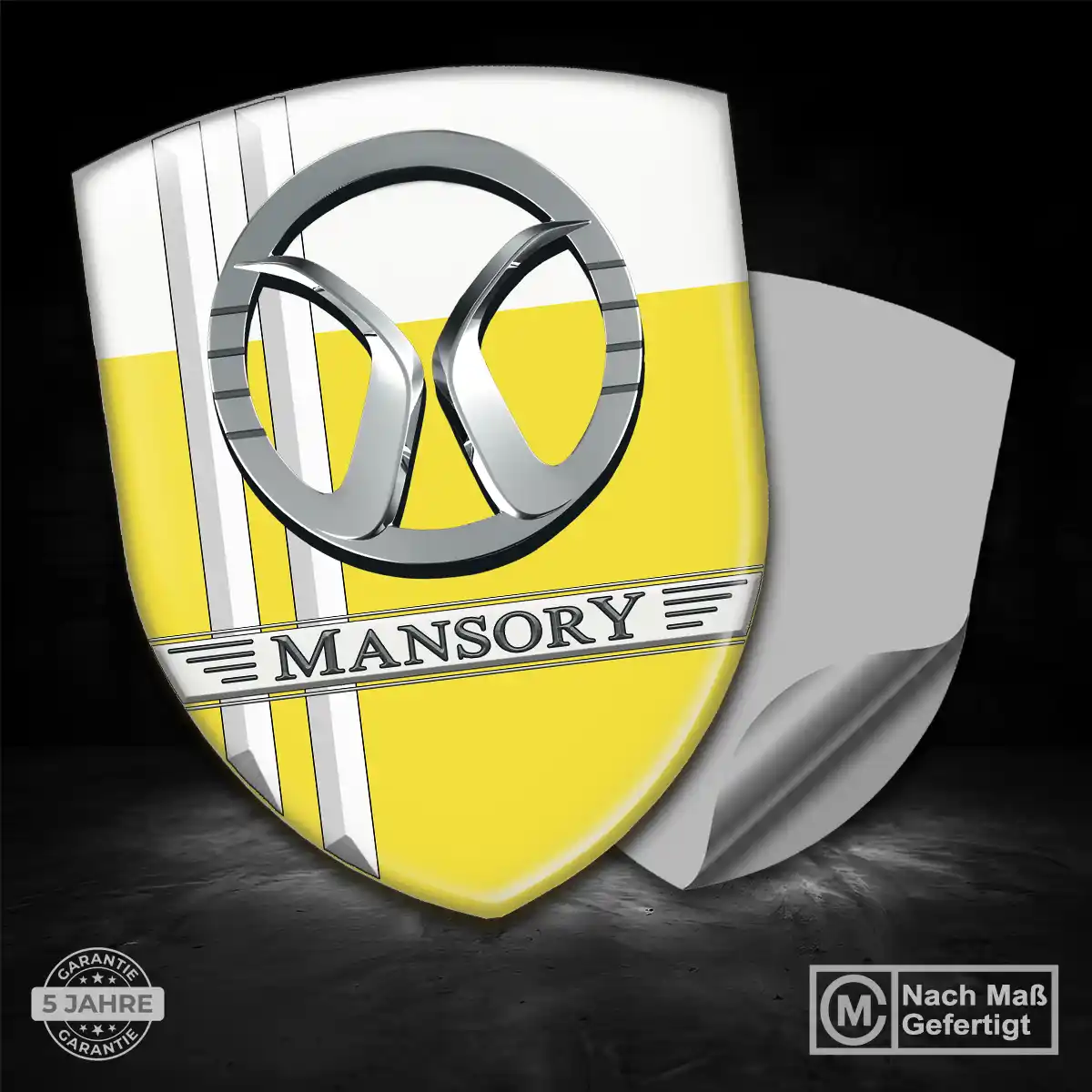 Mansory Silikon Aufkleber Embleme Exterieurdesign