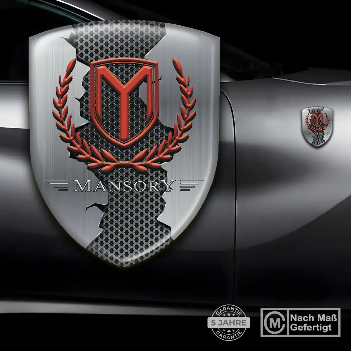 Mansory Silikon Aufkleber Limitierte Auflage
