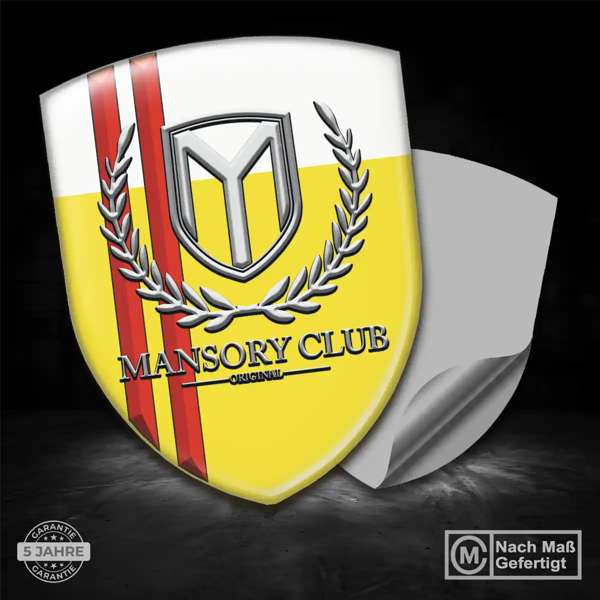 Mansory Silikon Aufkleber Markenedition