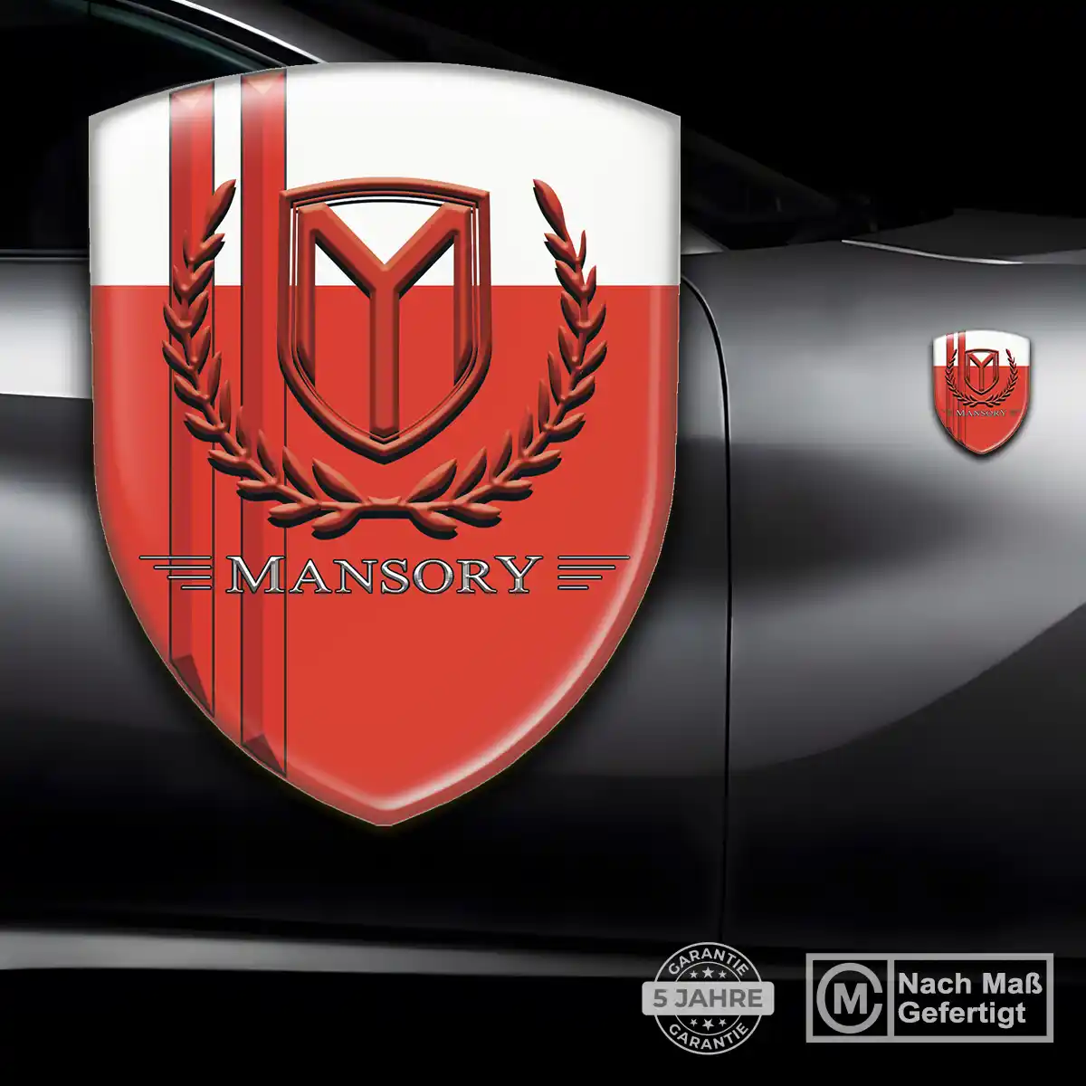 Mansory Silikon Aufkleber Premium-Edition
