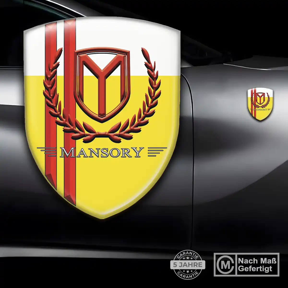 Mansory Wappen Aufkleber Auto Exterieurdesign