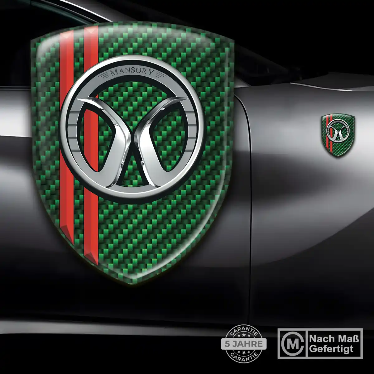Mansory Wappen Aufkleber Auto Premium-Edition
