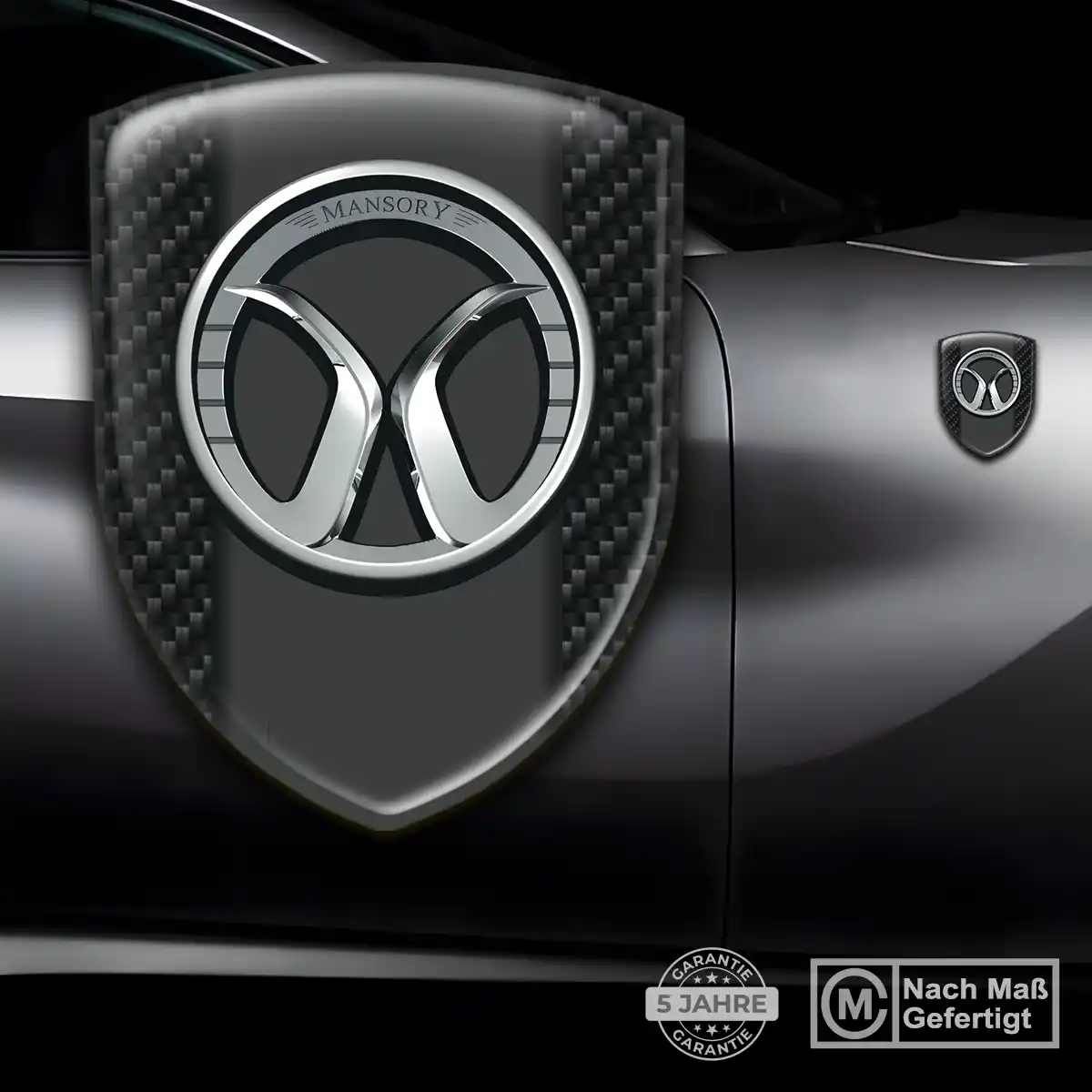 Mansory Wappen Aufkleber Emblem Auto Hohe Qualität