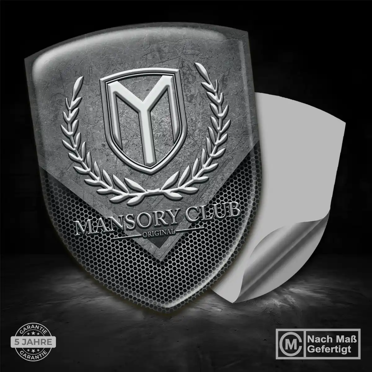 Mansory Wappen Aufkleber Emblem Auto Tuningfahrzeug