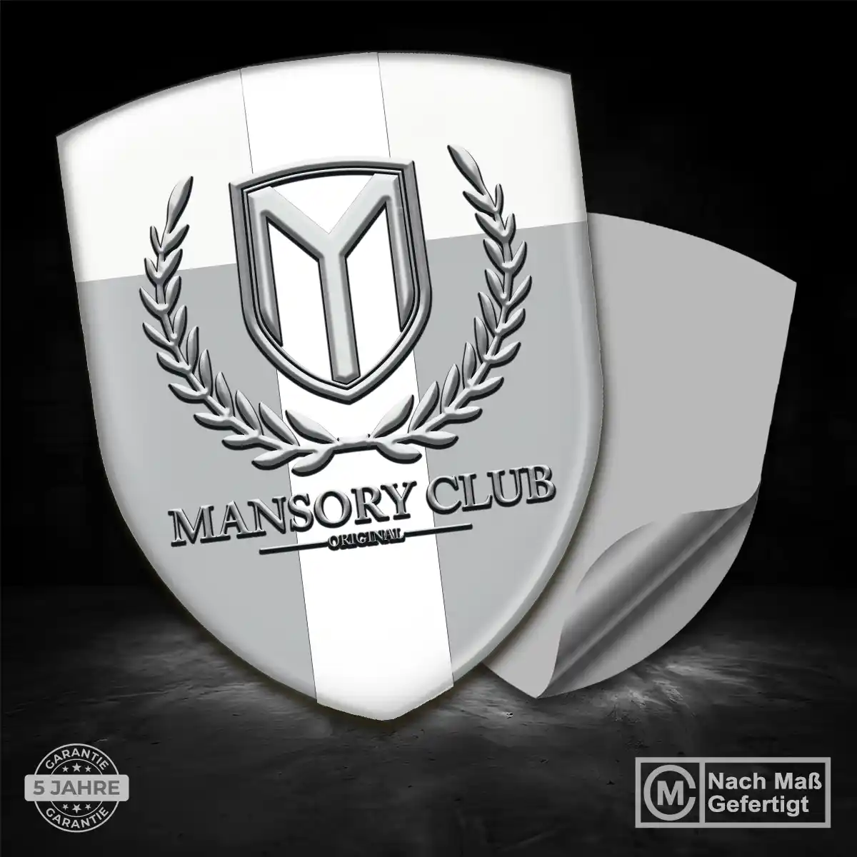 Mansory Wappen Aufkleber Luxus-Edition