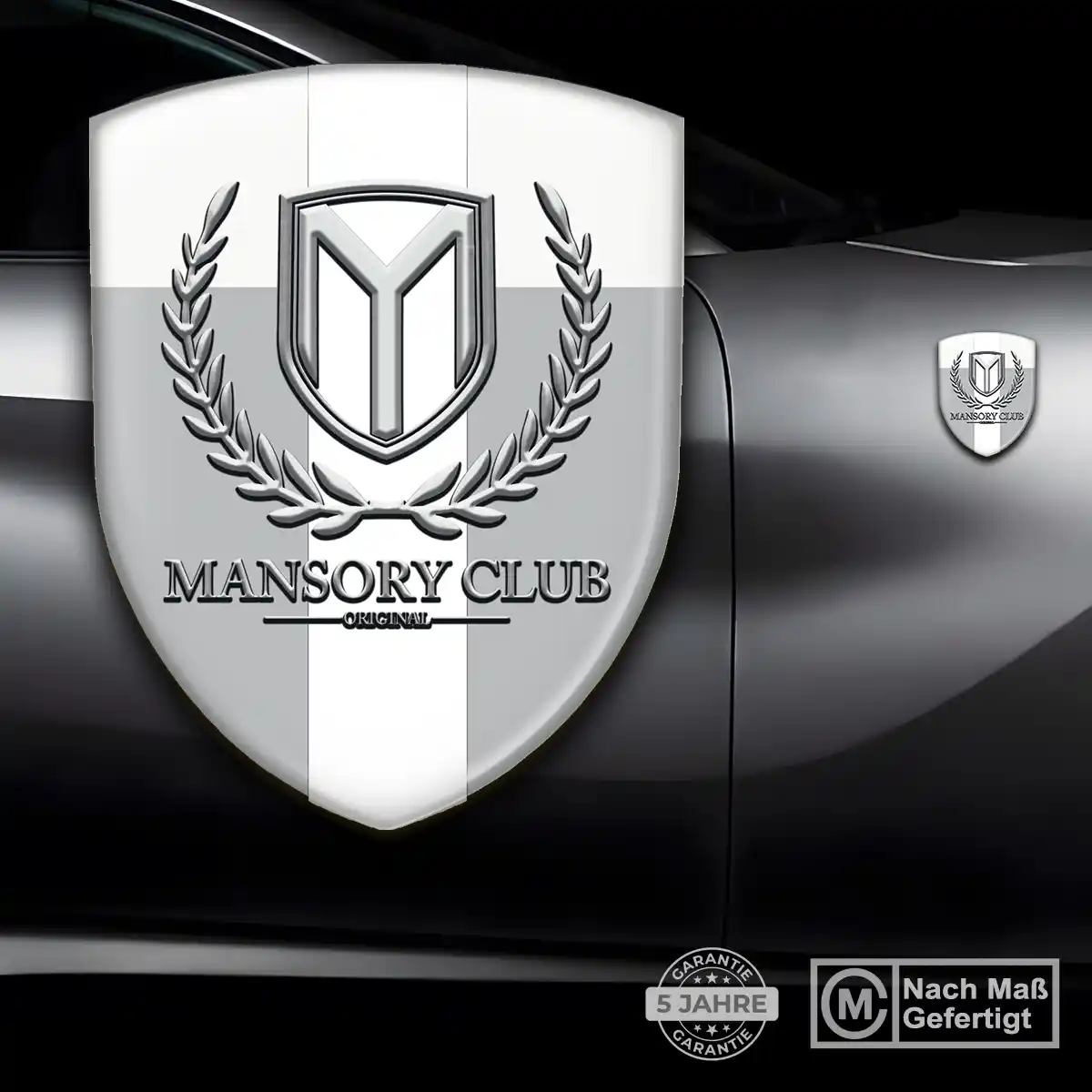 Mansory Wappen Aufkleber Luxus-Edition