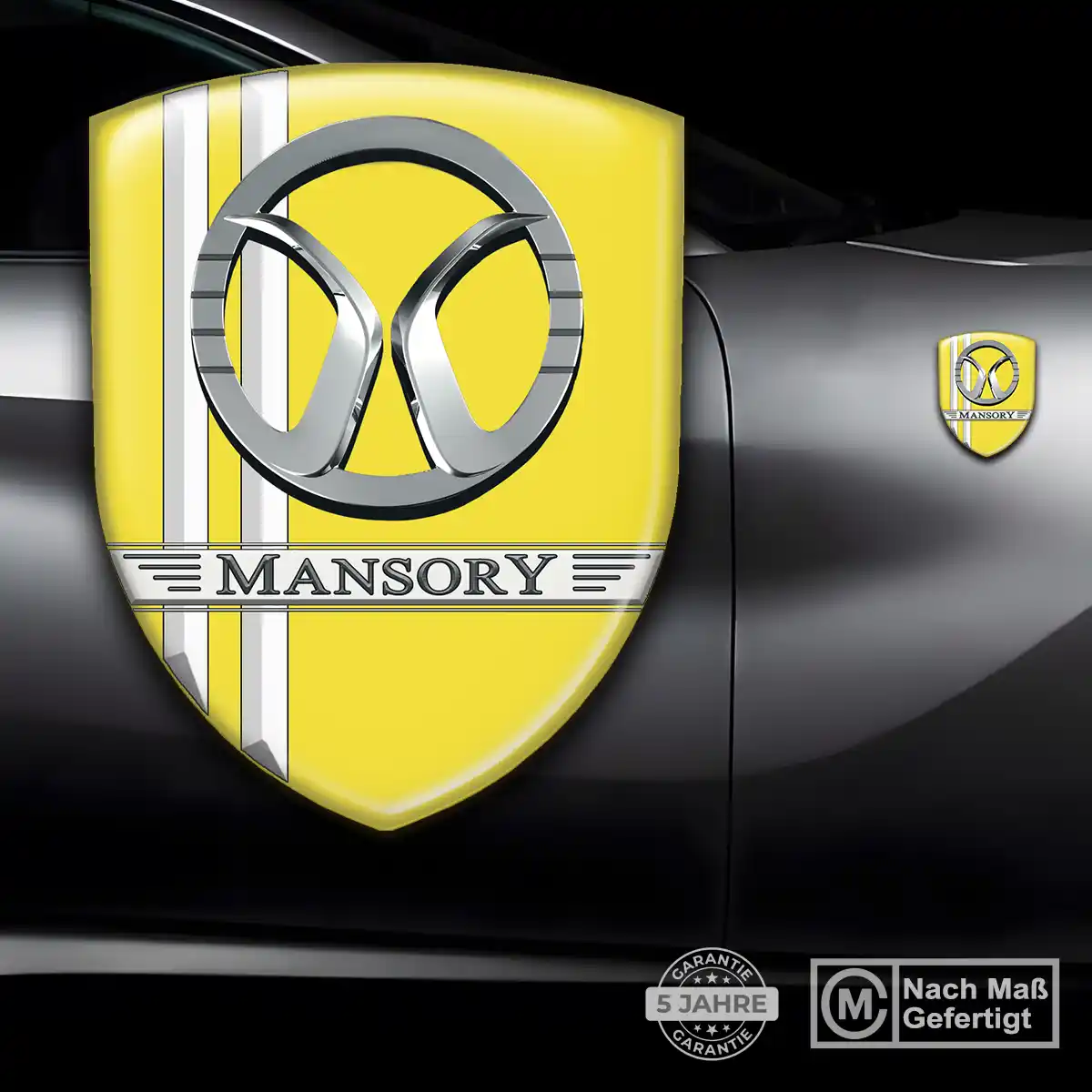Mansory Wappen Aufkleber Premium-Edition