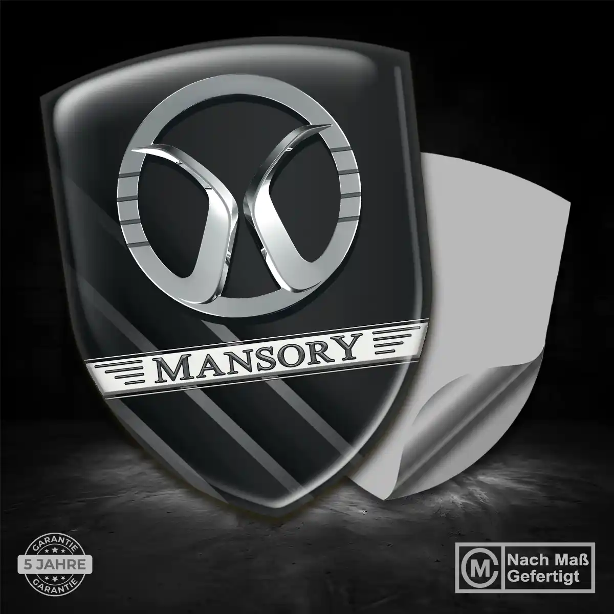 Mansory Wappen Emblem Aufkleber Auto Elegantes Design