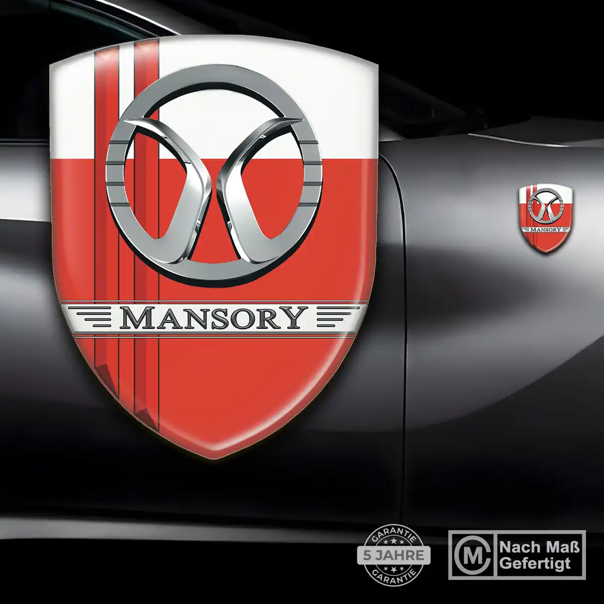 Mansory Wappen Emblem Aufkleber Auto Hohe Qualität