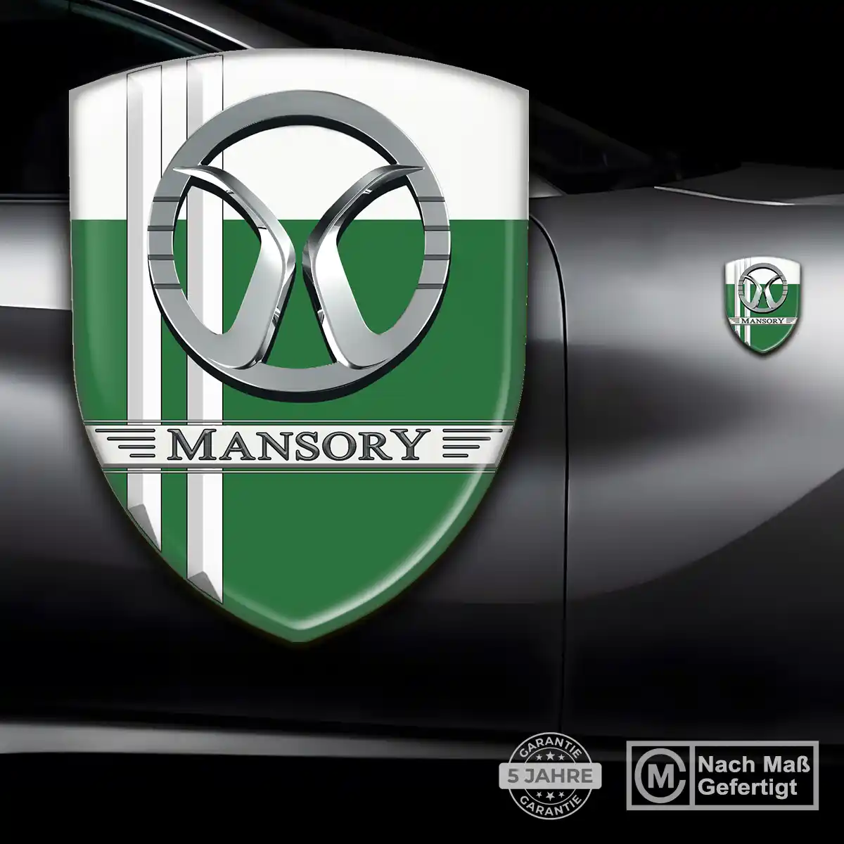 Mansory Wappen Emblem Aufkleber Auto Premiumqualität
