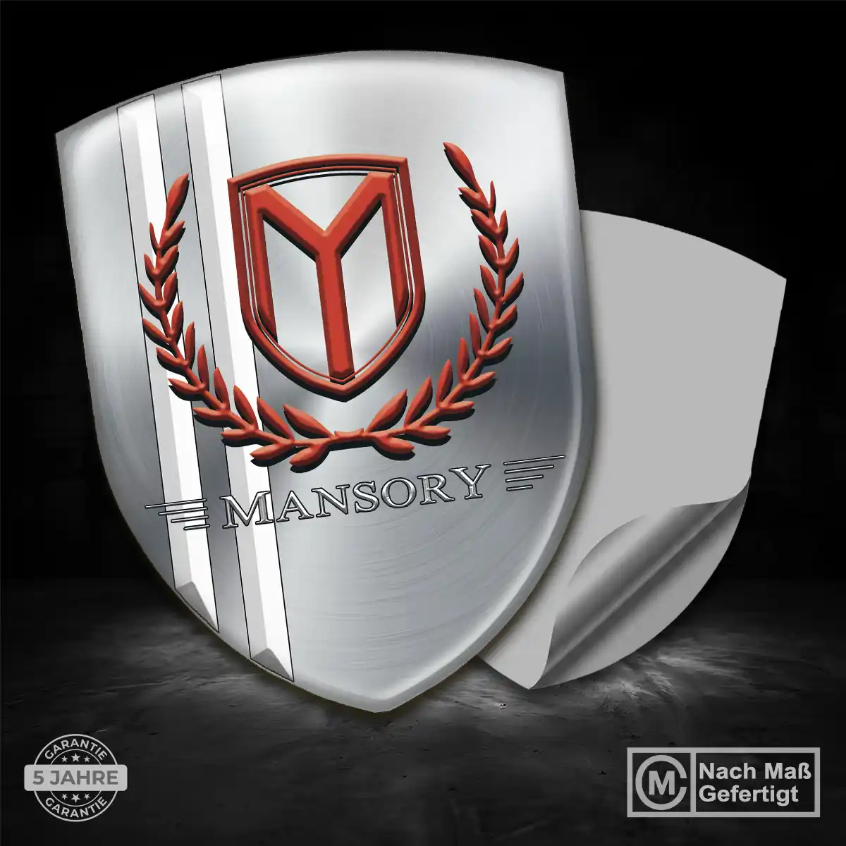 Mansory Wappen Emblem Aufkleber Hohe Qualität