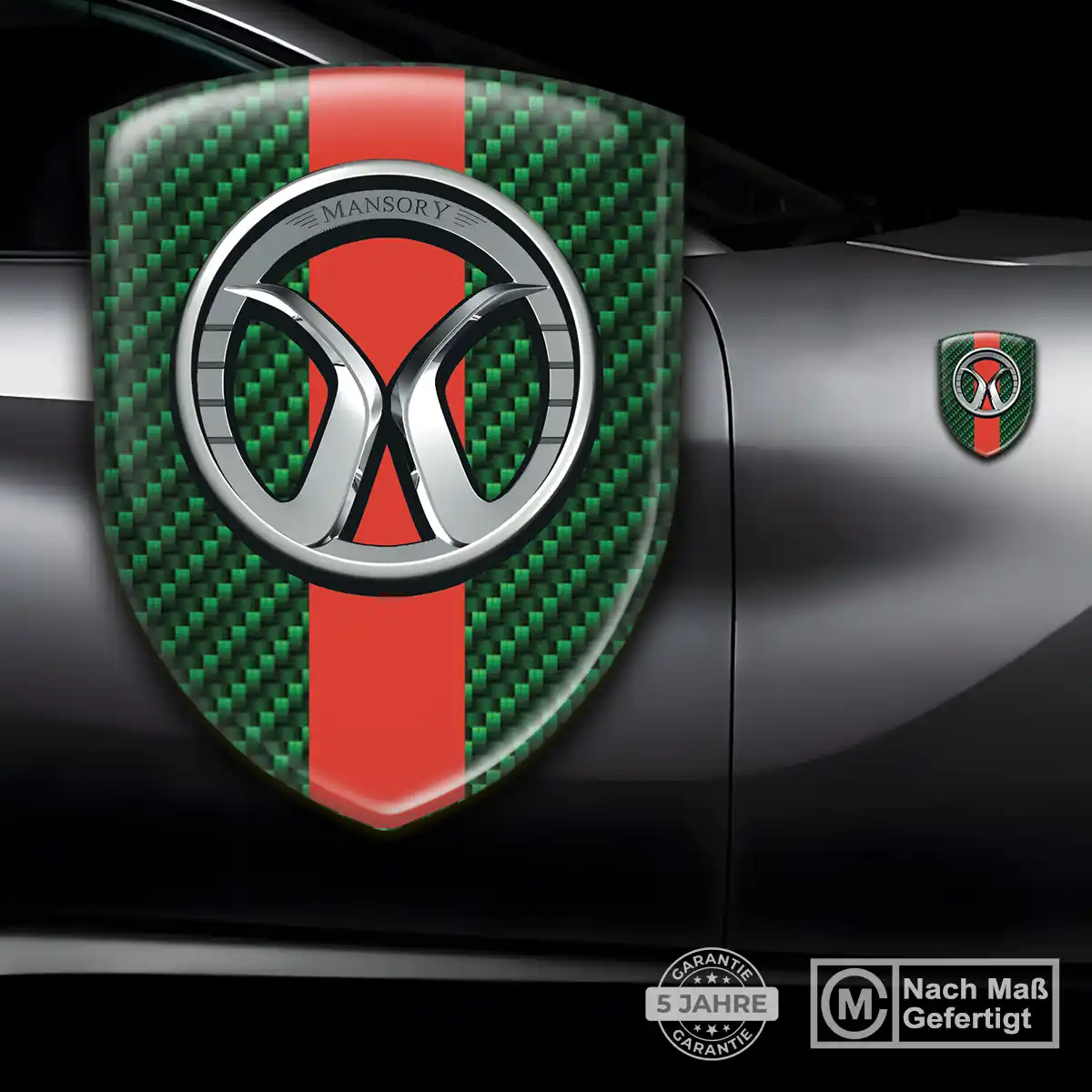Mansory Wappen Emblem Aufkleber Limitierte Auflage