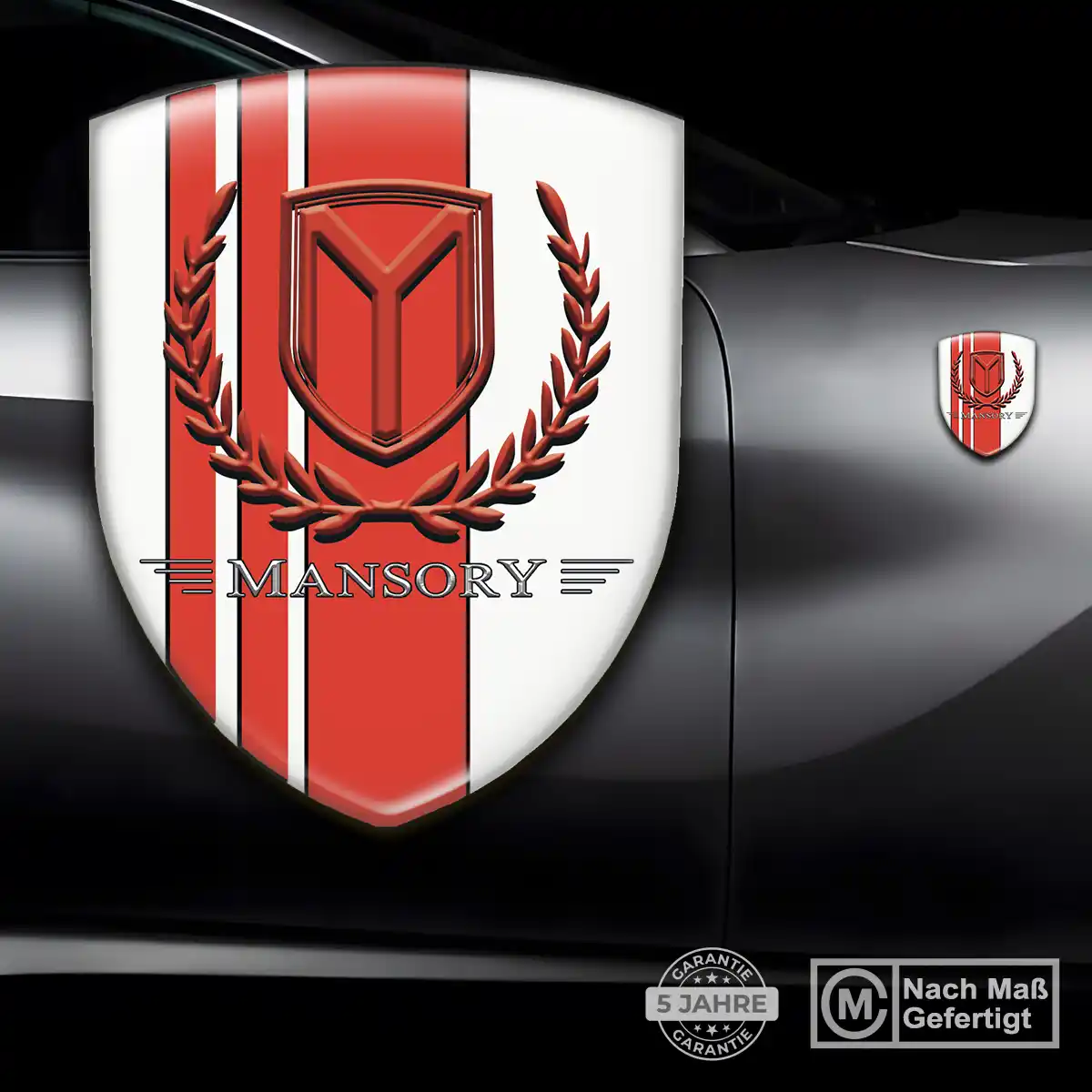 Mansory Wappen Emblem Auto Limitierte Auflage