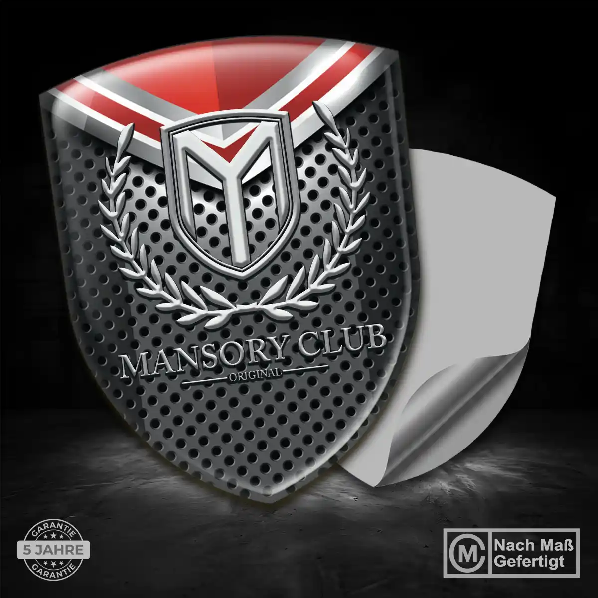 Mansory Wappen Emblem Auto Premium-Edition