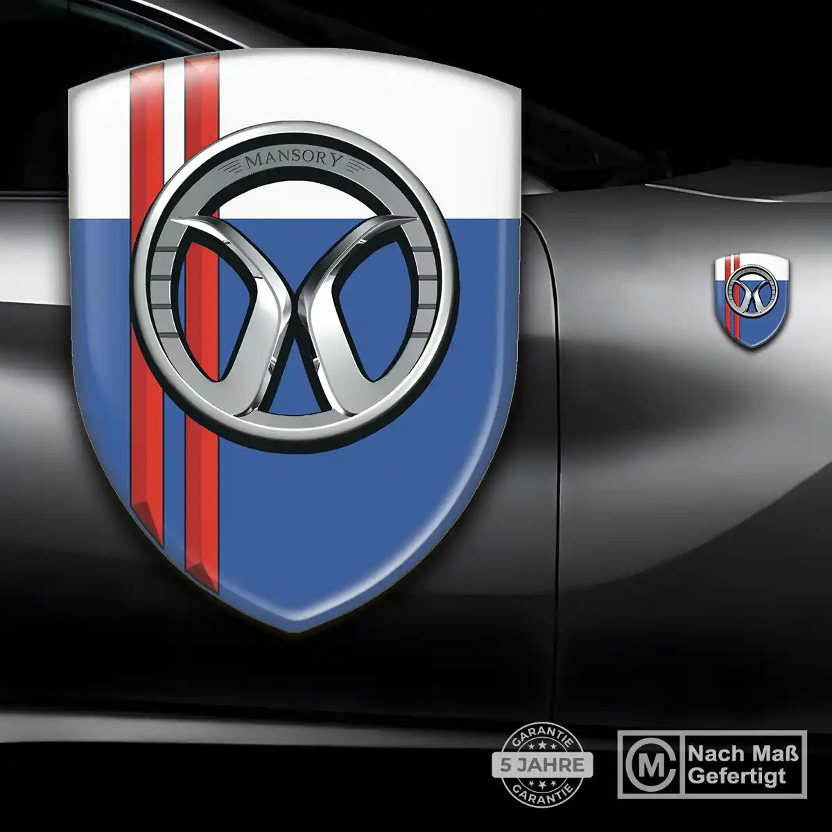 Mansory Wappen Emblem Exterieurdesign