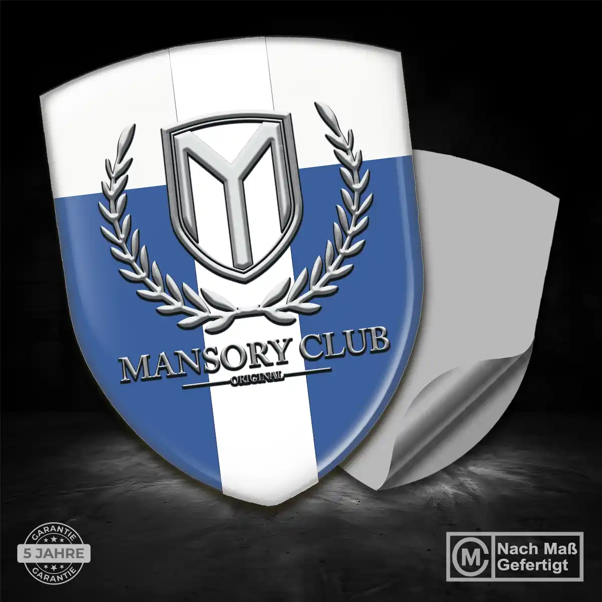 Mansory Wappen Emblem Hochwertiges Harz