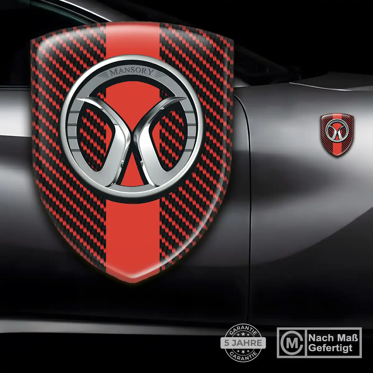 Mansory Wappen Emblem Hohe Qualität