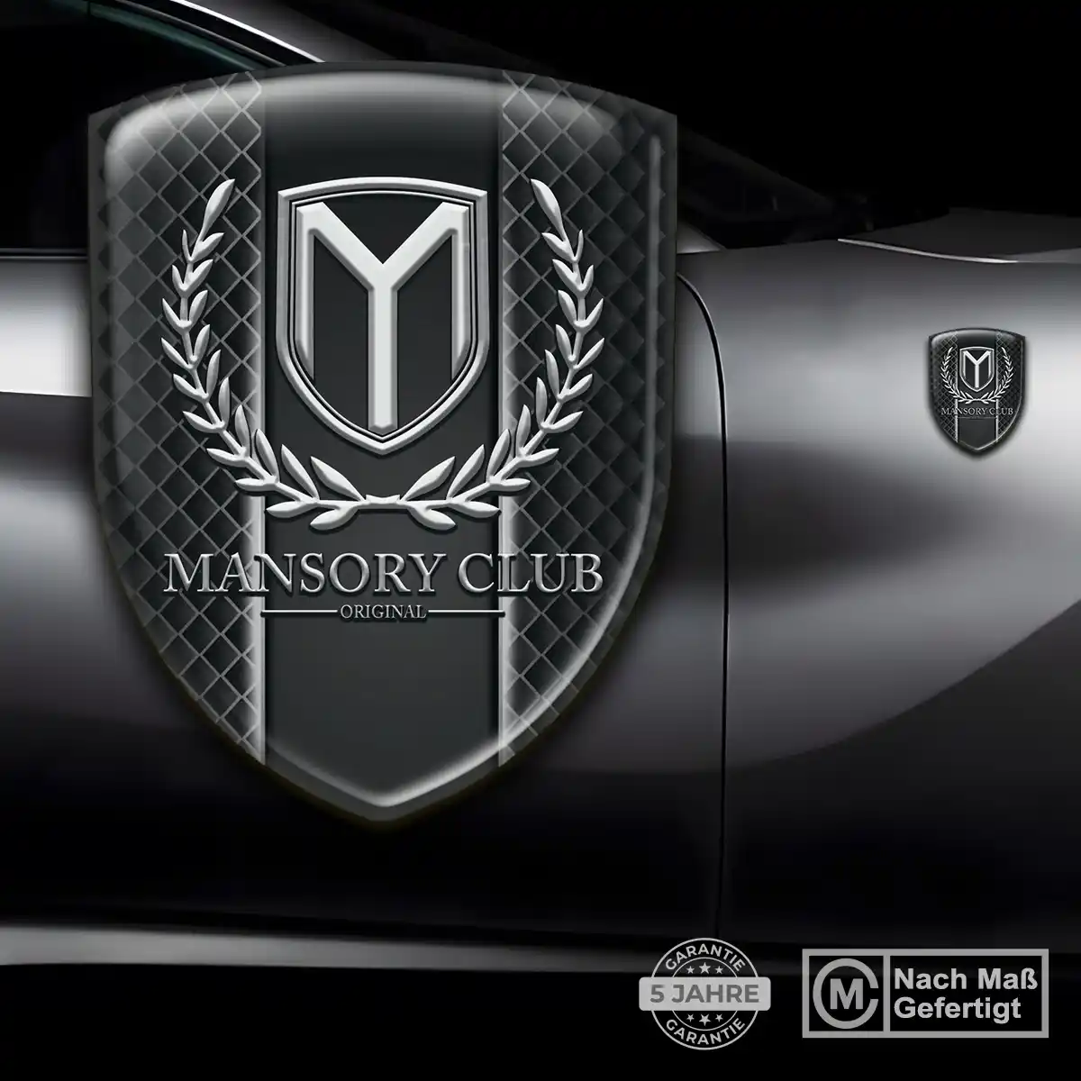 Mansory Wappen Emblem Limitierte Auflage