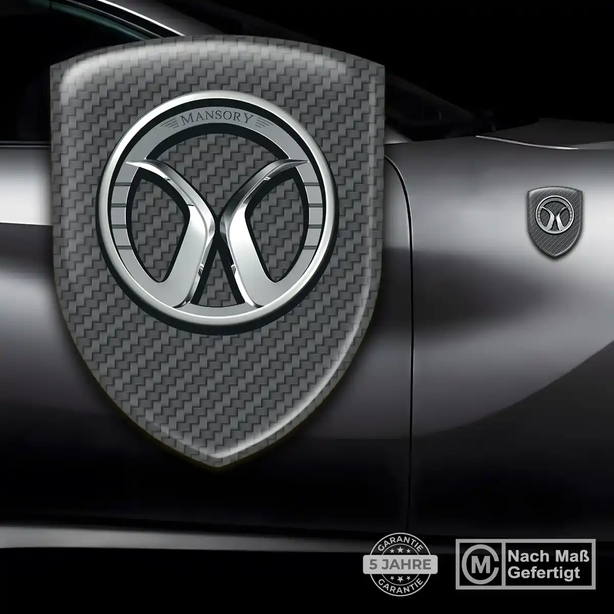 Mansory Wappen Emblem Luxus-Edition
