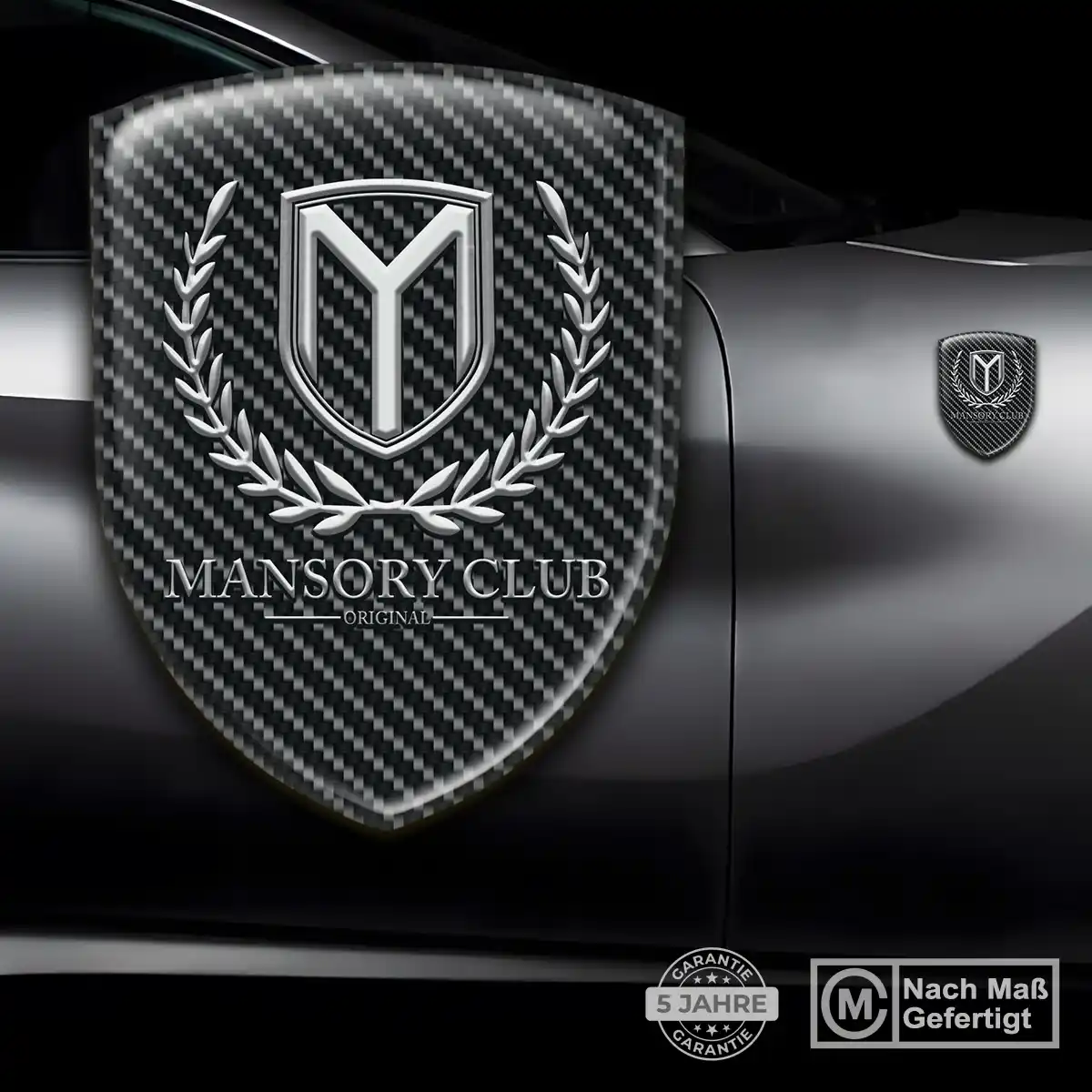 Mansory Wappen Emblem Premium-Edition