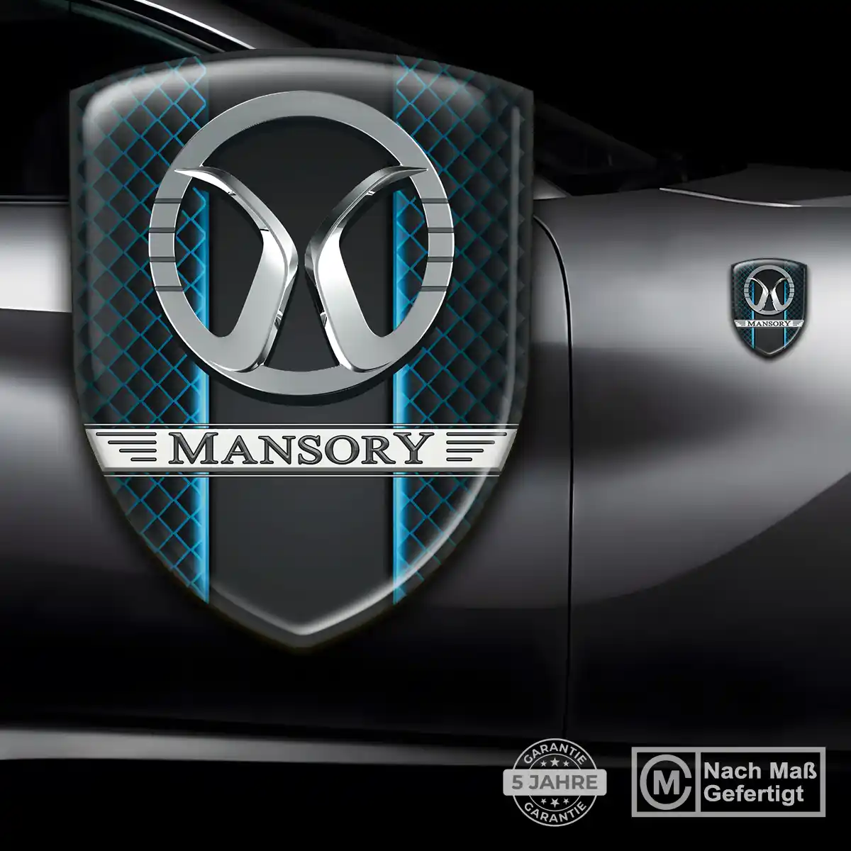 Mansory Wappen Emblem Premiumqualität
