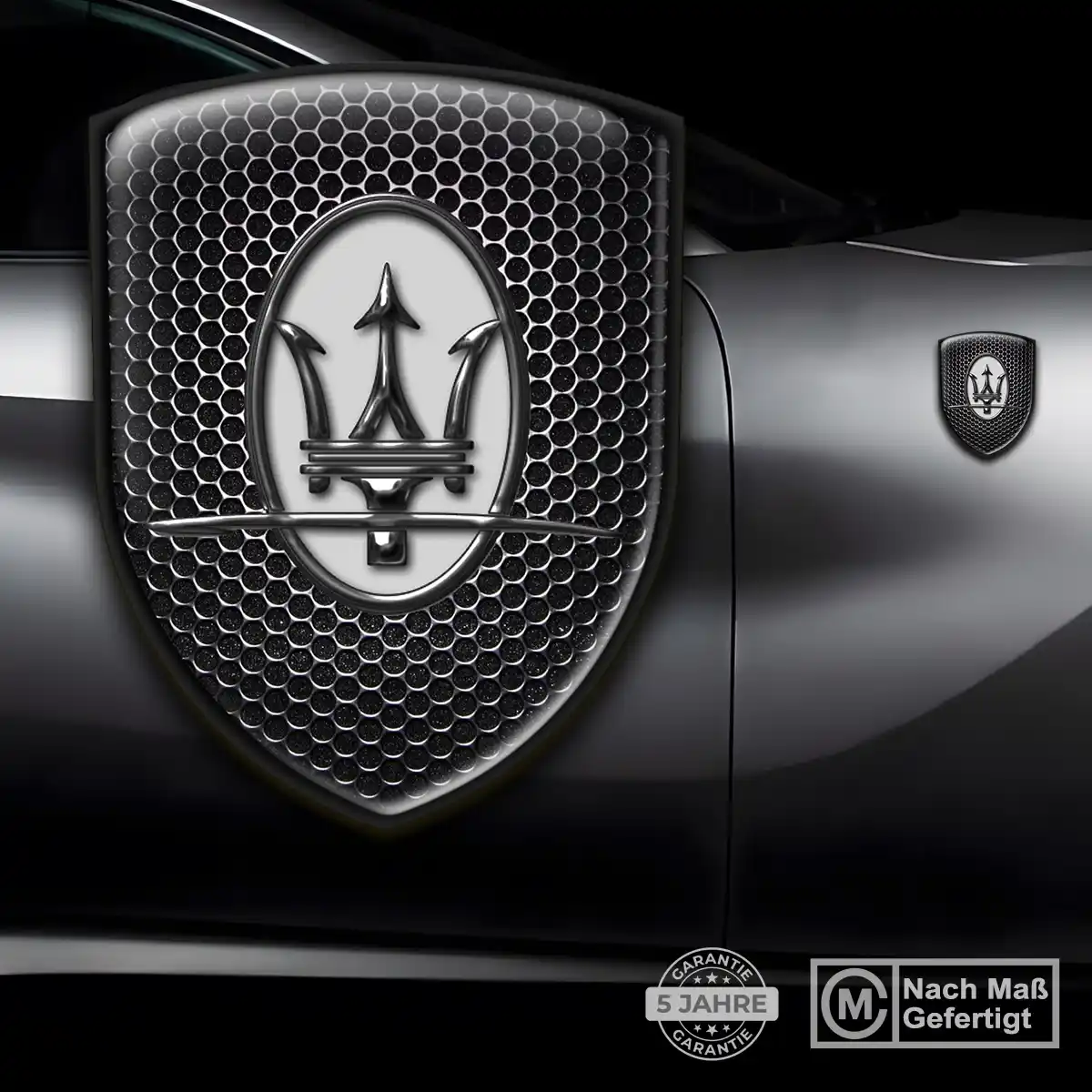 Maserati 3D Gel Aufkleber Emblem Auto Premium-Edition