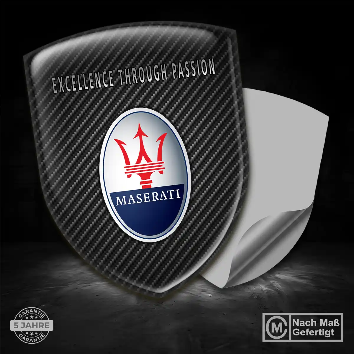 Maserati Aufkleber Emblem Auto Hohe Qualität
