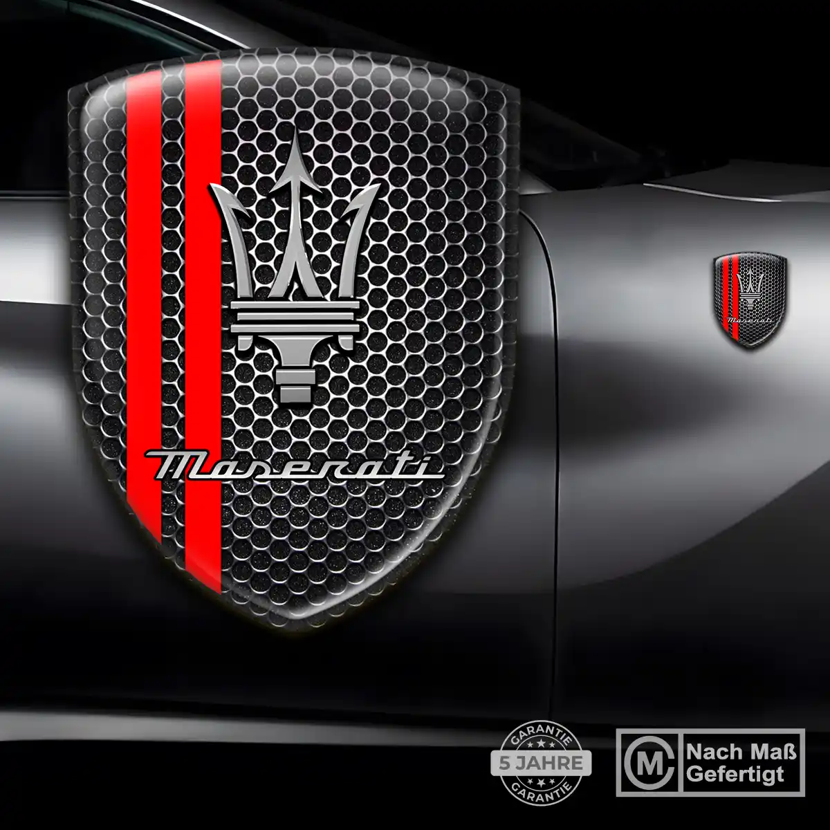Maserati Aufkleber Emblem Hohe Qualität