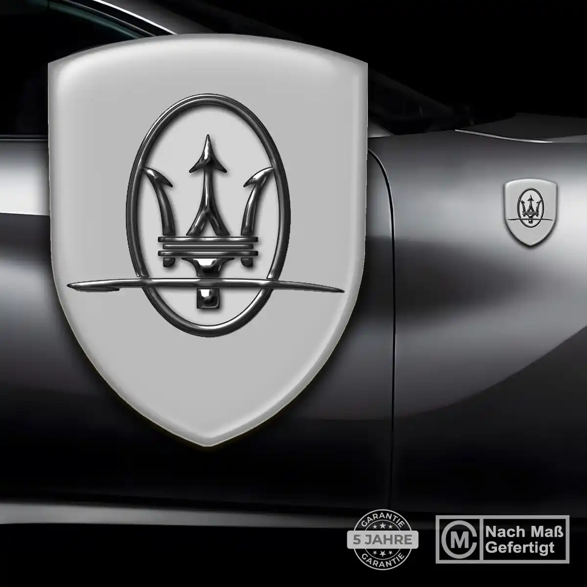 Maserati Aufkleber Silikon Embleme Auto Premium-Edition