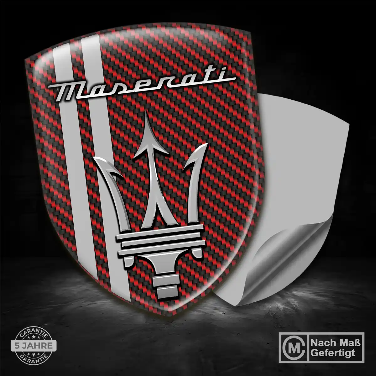 Maserati Emblem Aufkleber Auto Hohe Qualität