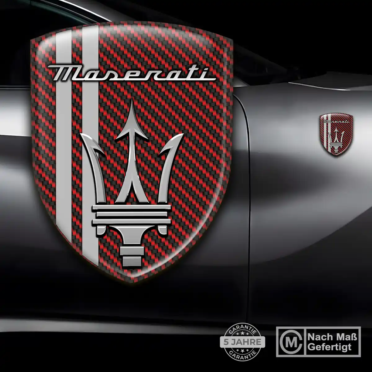 Maserati Emblem Aufkleber Auto Hohe Qualität