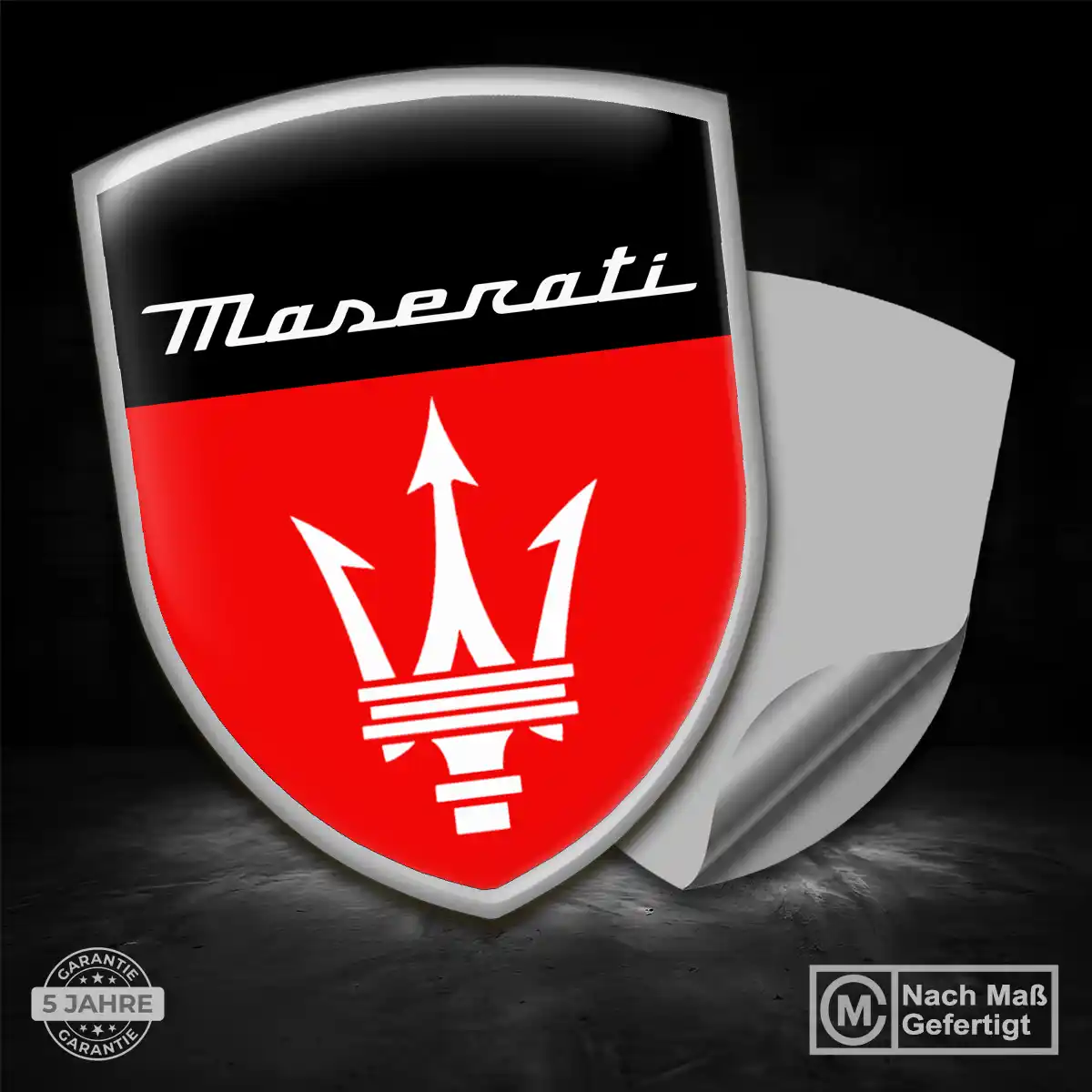 Maserati Emblem Auto Stilvolles Design
