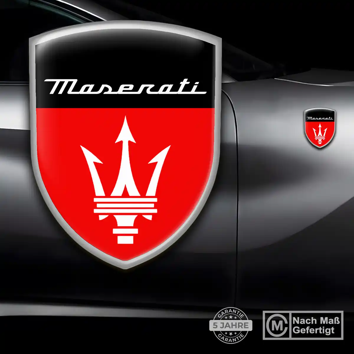 Maserati Emblem Auto Stilvolles Design