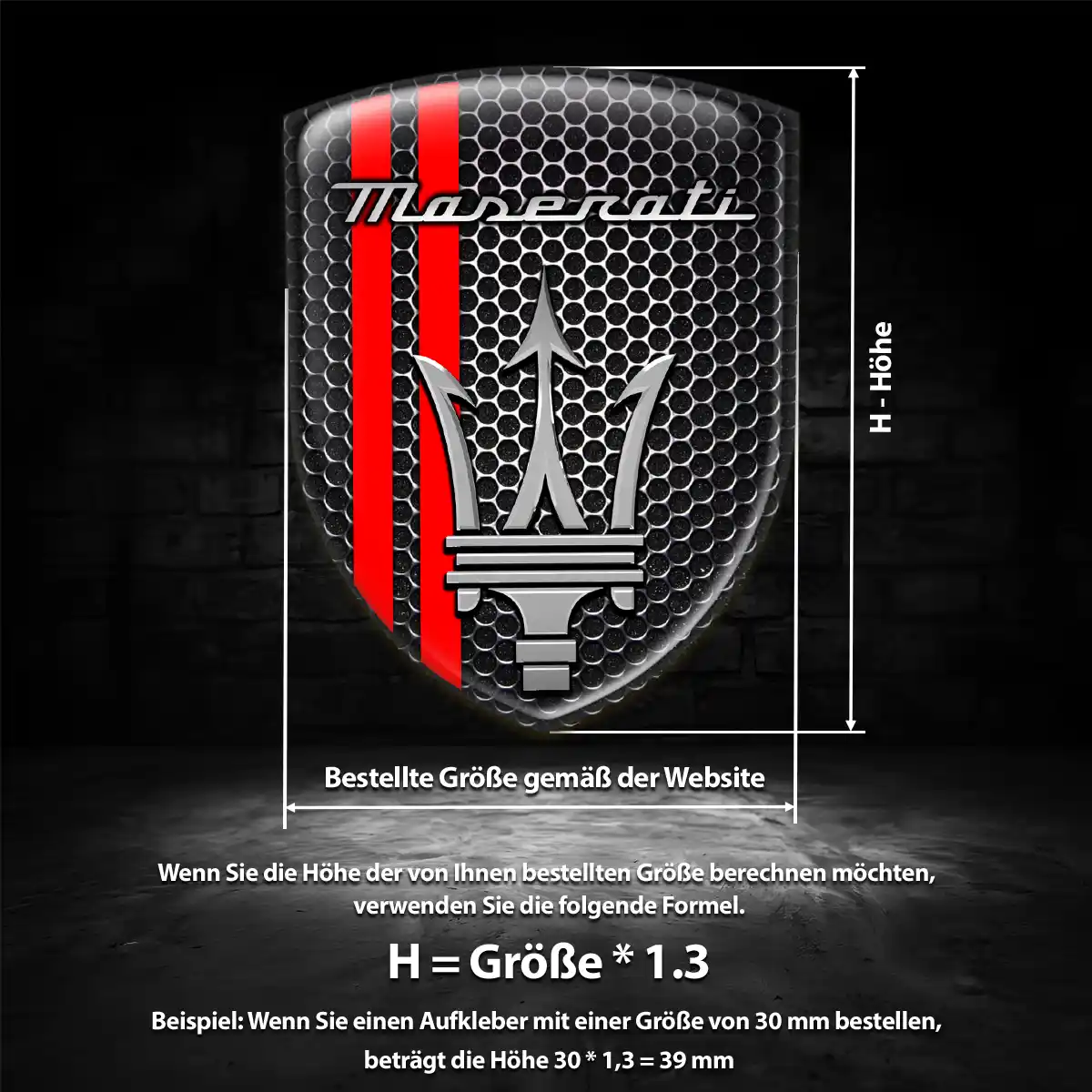 Maserati Emblem Premium-Edition