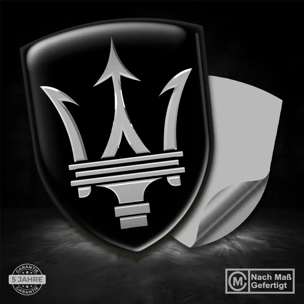 Maserati Emblem Stilvolles Design