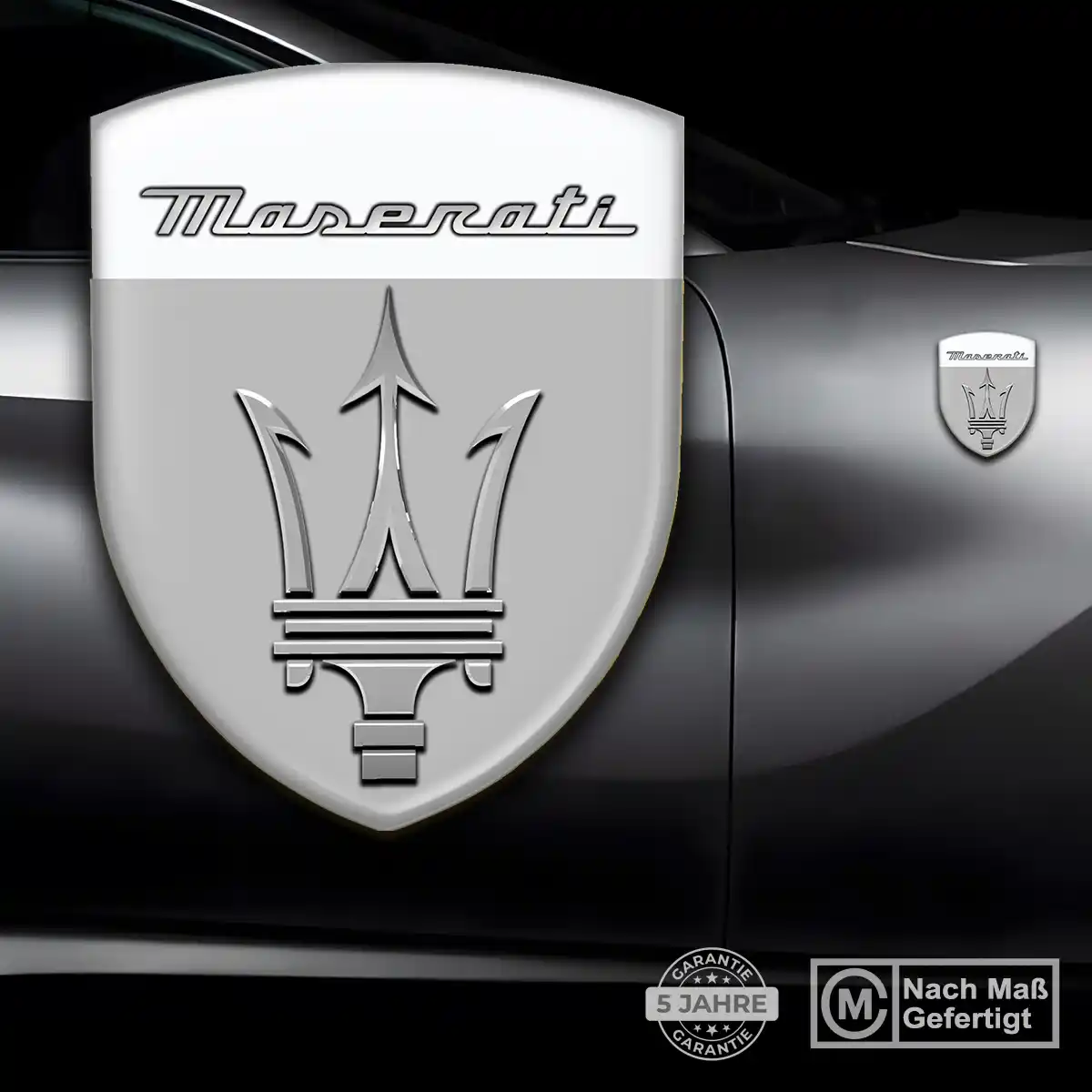 Maserati Emblem Wappen Aufkleber Auto Hohe Qualität