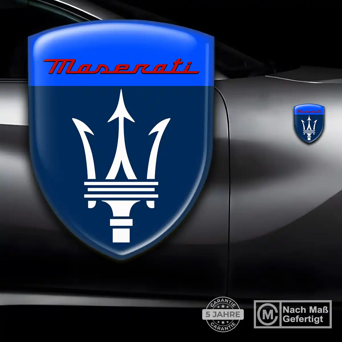 Maserati Emblem Wappen Auto Hohe Qualität