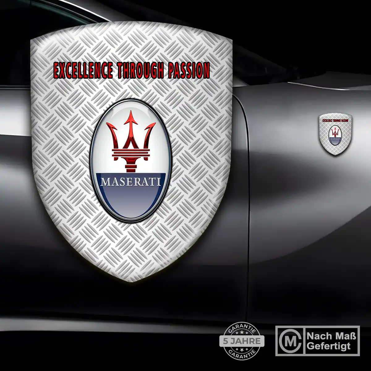 Maserati Emblem Wappen Hohe Qualität