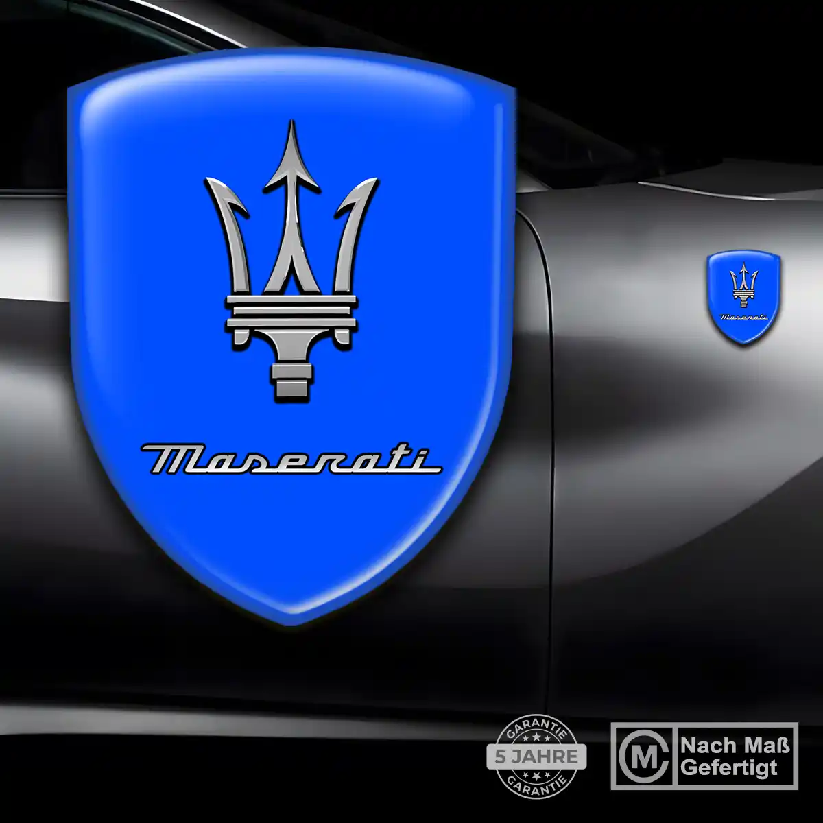 Maserati Emblem Wappen Premium-Edition