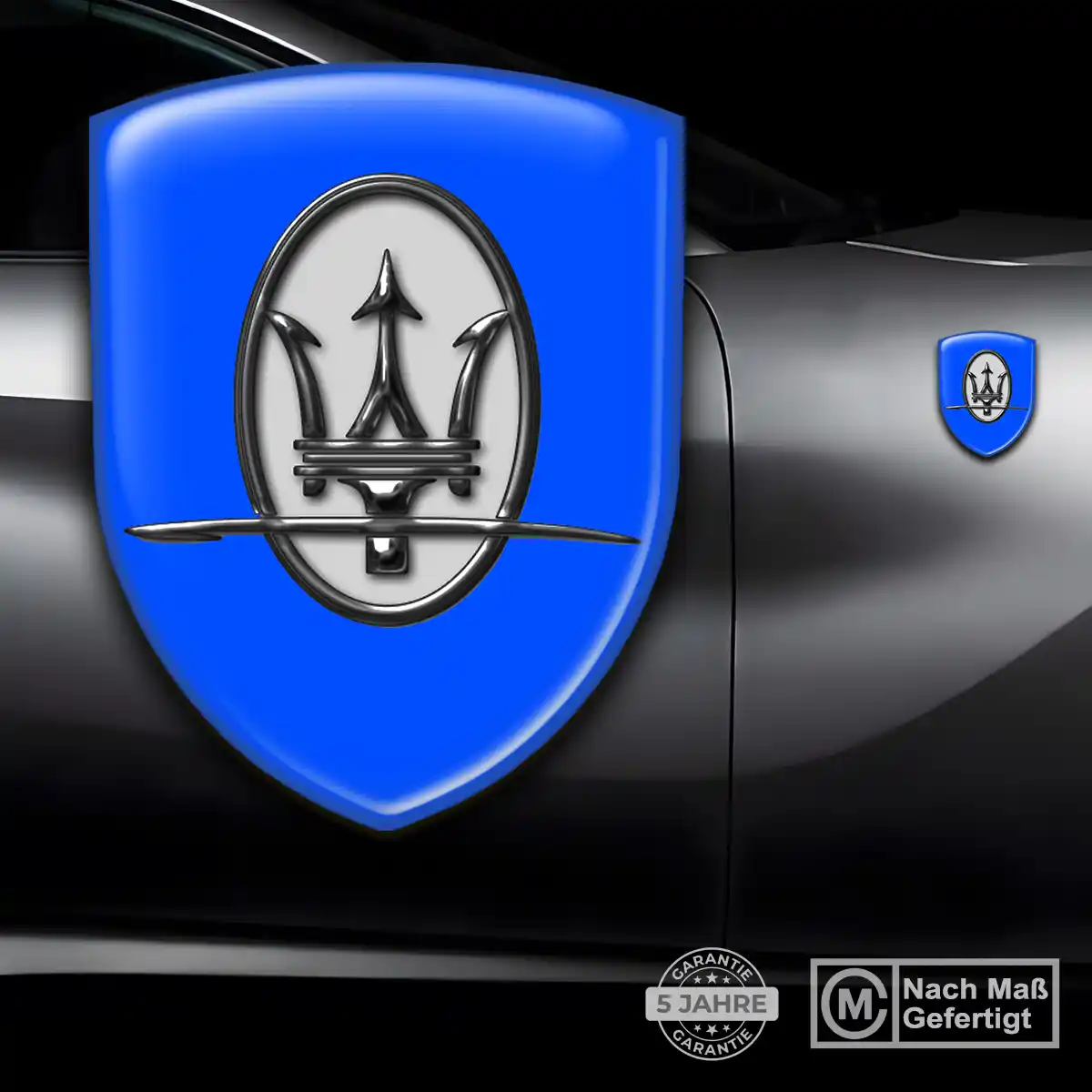 Maserati Embleme Auto Stilvolles Design