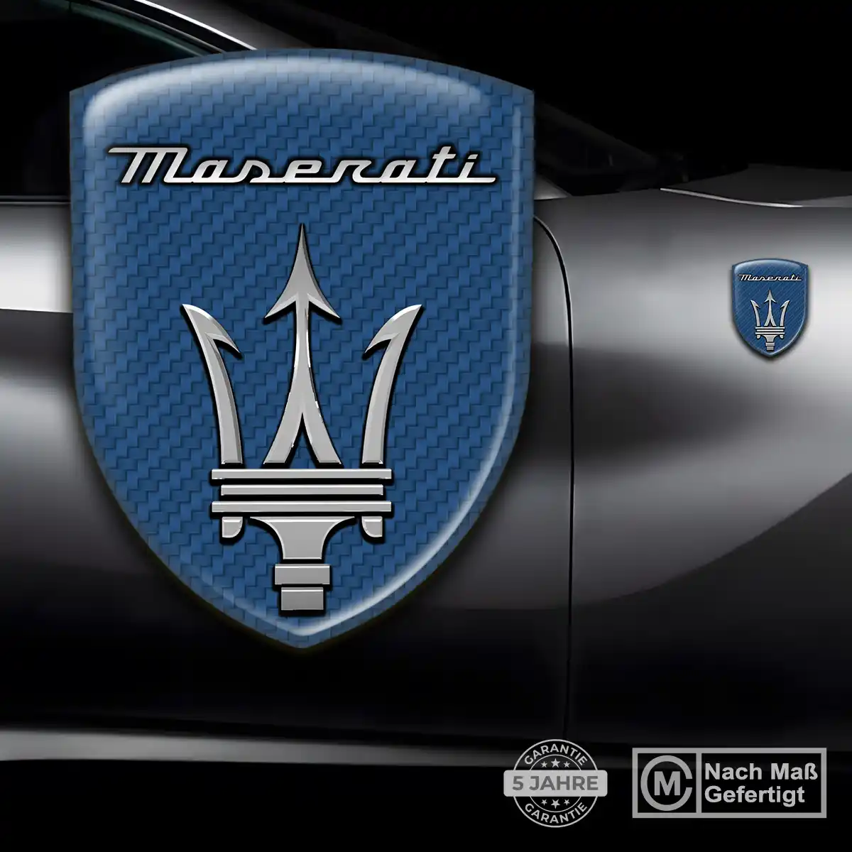 Maserati Embleme Stilvolles Design