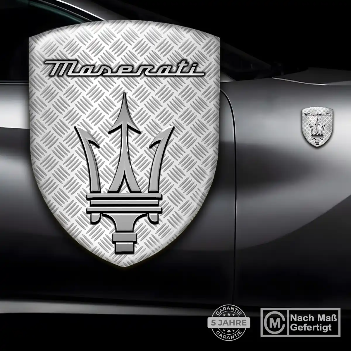 Maserati Silikon Aufkleber Hohe Qualität