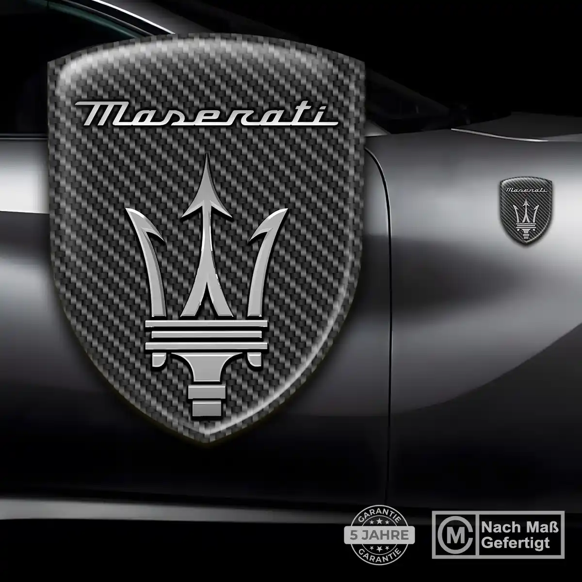 Maserati Wappen Aufkleber Auto Hohe Qualität