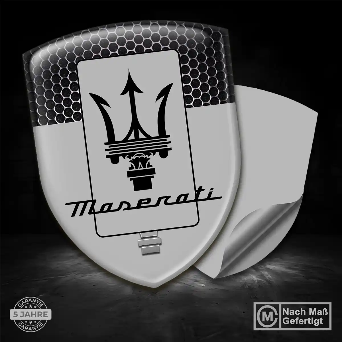 Maserati Wappen Aufkleber Auto Premium-Edition