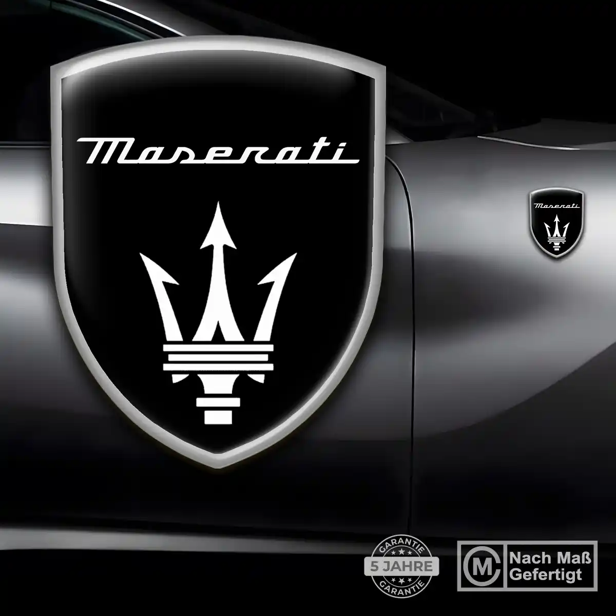 Maserati Wappen Aufkleber Hohe Qualität
